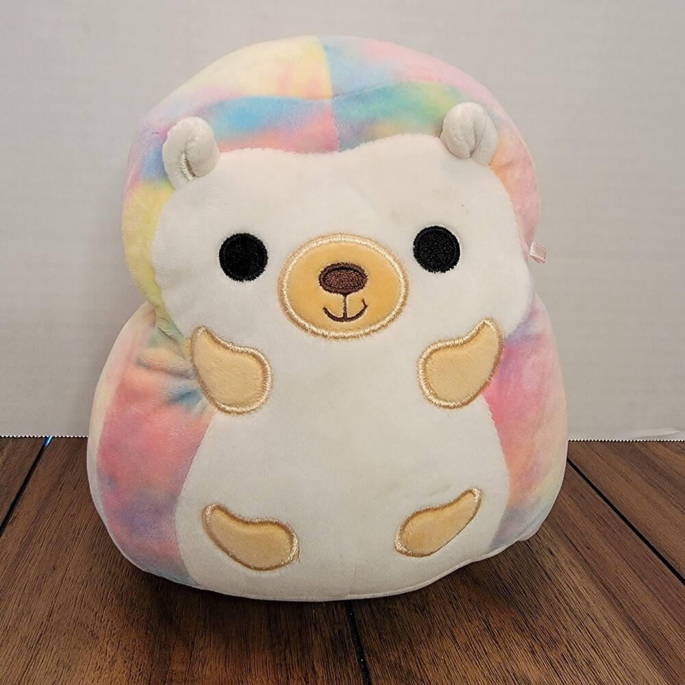 Squishmallow Rainbow Hedgehog